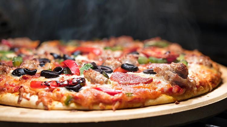 Pizza, Wings and Salad Pizza, Wings and Salad