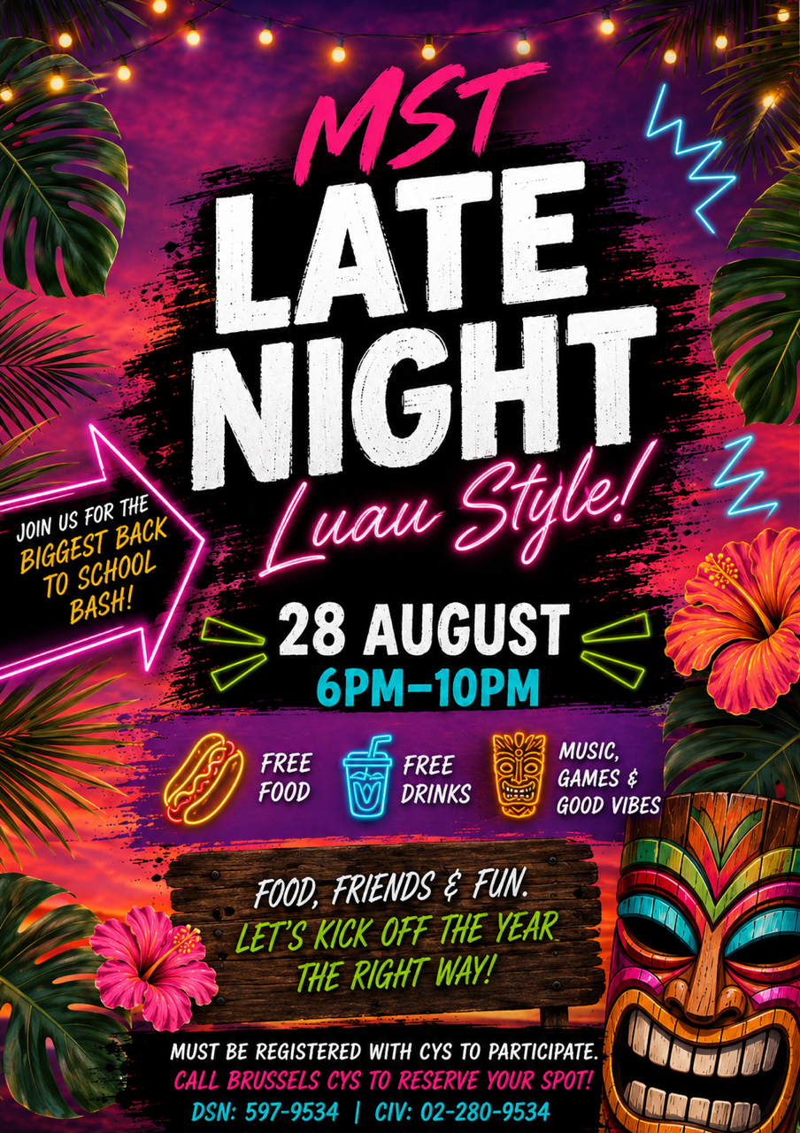 MST Late Night | Luau Style